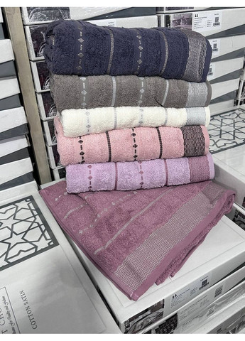 Рушники 90/50 см для рук, обличчя 6 штук Vishnya комбінований