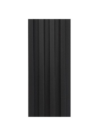 Рельс декоративный WPC стеновой антрацит 3000х160х23мм SW-00001532 Sticker Wall (327089417)