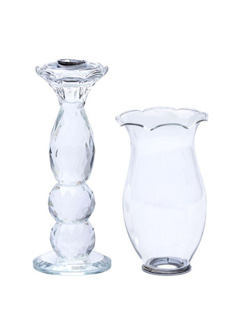 Подсвечник стеклянный 7×31.5 см подсвечник декоративный бокал на ножке HP-4-5M Yiwu (369142642)