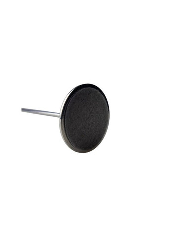 Металлический держатель под 1 флажок (хром) (8426) Dobroznak (370785247)