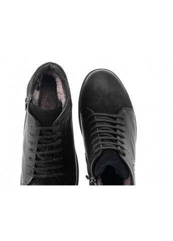 Черные зимние ботинки 7194155 цвет черный Dan Marest