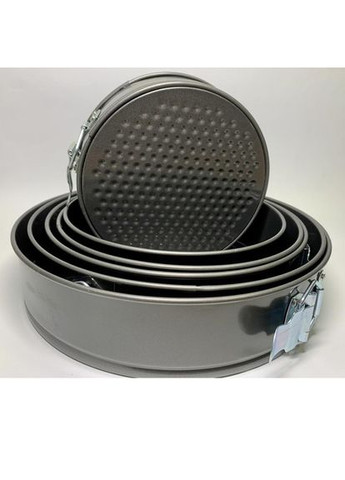 Формы для выпекания разъемные UN-1701 набор форм 6шт для выпечки кондитерские Unique (365654630)