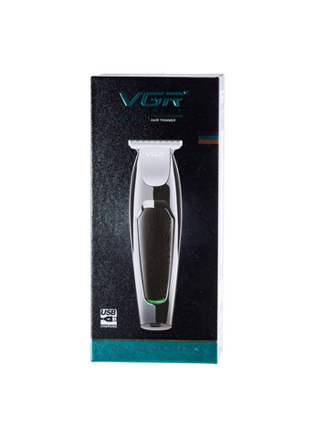 Бездротова машинка для стрижки волосся Чорний V-030 VGR (368767436)