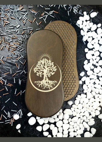 Доски садху для йоги с гравировкой Чехол в подарок No Brand статичні (337353593)