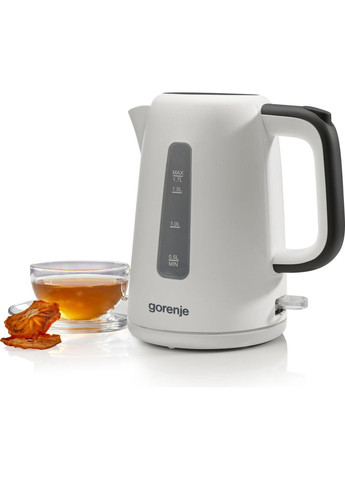 Электрочайник 1.7л, Strix контроль, пластик, Gorenje (322560833)