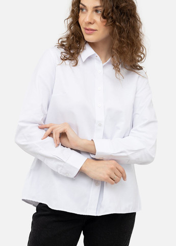 Жіноча сорочка з довгим рукавом колір білий ЦБ-00242160 Yuki (297060179)