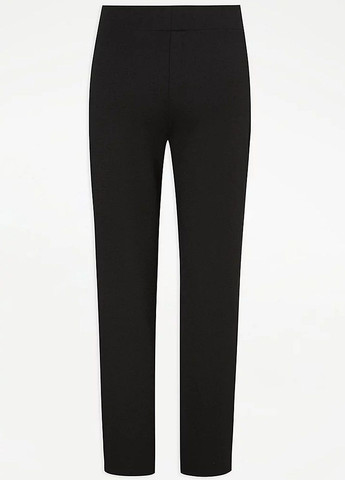 Черные классические демисезонные зауженные брюки George