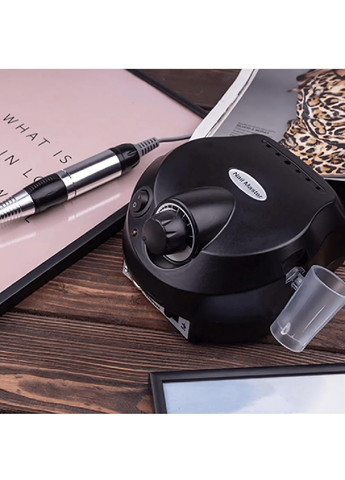 Фрезер для манікюру педикюру з опцією самоохолодження дисплеєм реверсом 45 Вт 35000 об/хв 25х25х15 см (479830-Prob) Чорний Unbranded (324556959)