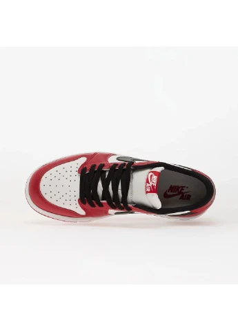 Комбіновані кросівки 1 retro low og chicago red/white hq6998-600 демісезон Air Jordan