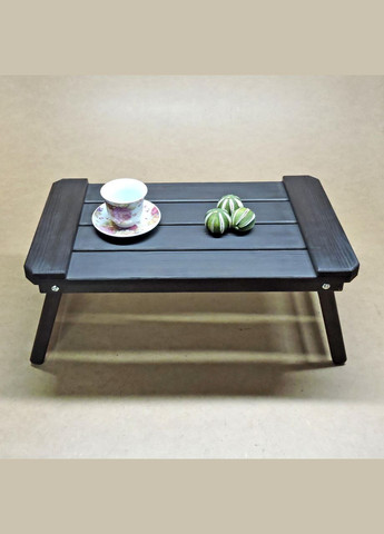 Столик-поднос для завтрака из дерева Огайо венге (СТП-000812) No Brand (327866335)