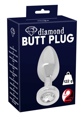 Анальний пробка з каменем Jewel Buttplug Small You2Toys (333713637)