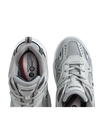 Серые летние кроссовки 7252019 Royyna