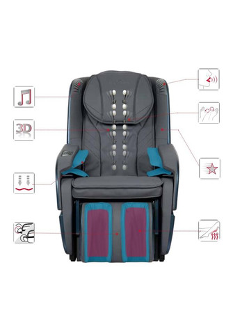 Массажное кресло ЭСОSONIC 3D Casada (334291990)