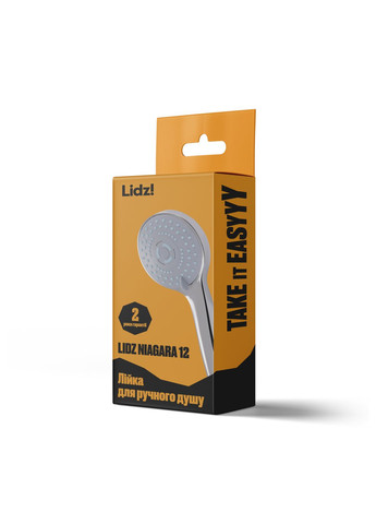 Лійка для ручного душу Лейки Niagara 12 98 мм округла LDNIA12CRM35443 Chrome LIDZ 000 00 (346492205)