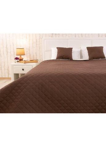 Покрывало двусторонее 150x212 см - Барселона шоколад/молочный (18509) Руно (344449788)