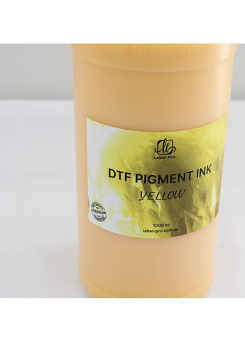 Пигментные чернила желтого цвета для профессиональной DTF-печати (8355) No Brand (359401971)