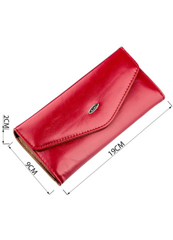 Кошелек женский из экокожи с отделением на молнии ярко-розовый (sku_19072) No Brand (328218328)