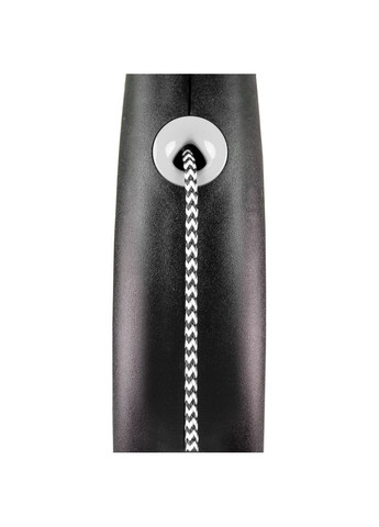 Поводок-рулетка для собак Black Design трос черная размер S 5 м/12 кг Flexi (376583436)