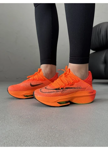 Помаранчеві літні кросівки nike air zoom alphafly next% 2 orange найк аір зум помаранчеві No Brand