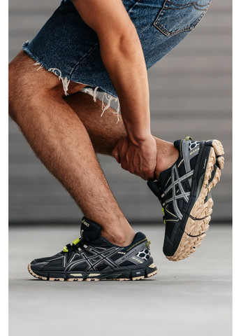 КРОССОВКИ ЖЕНСКИЕ ASICS GEL-KAHANA 8 BLACK АСИКС ГЕЛЬ КАХАНО No Brand чёрные демисезоны (367169362)