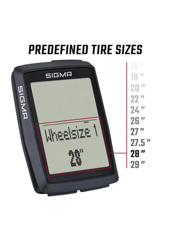 Велокомпьютер BC 14.0 STS беспроводной Sigma (369650591)