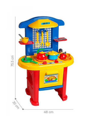 Набір з посудом "Кухня З" колір різнокольоровий 00-00134785 ТехноК (314887251)