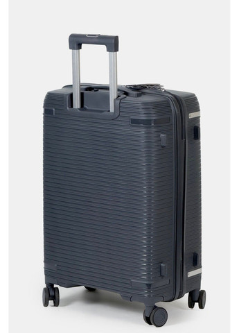 Средний пластиковый чемодан 607-2-GR Tourist (354704092)