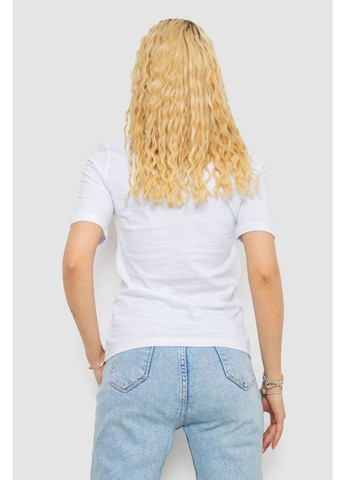 Футболка жіноча з принтом, колір оливковий, 241R132 Ager - (335814377)