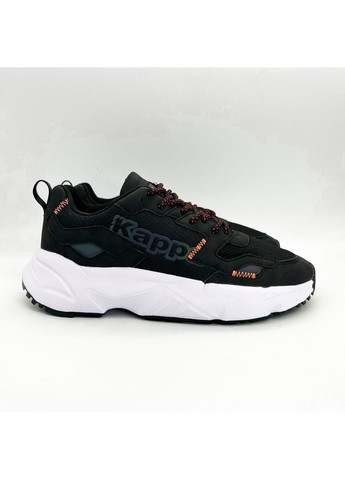 Чорні кросівки (р) екошкіра/текстиль 0-2-2-243377 Kappa