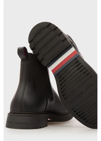 Черные осенние ботинки челси Tommy Hilfiger