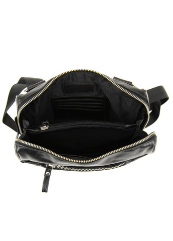 Черный мужской кожаный мессенджер в гладкой коже S-TV-4143A Tavinchi (304265695)