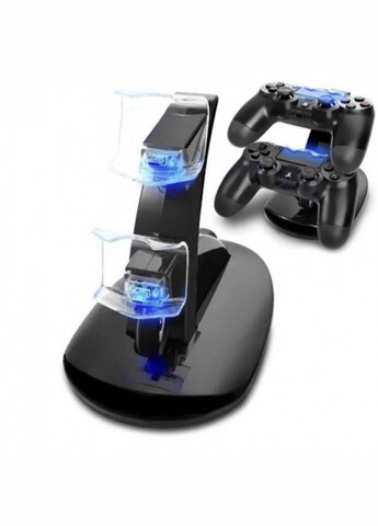 Подвійна зарядна станція Dual USB Charging Stand для геймпадів PlayStation (PS4 / PS4 Slim / PS4 Pro) No Brand (330778989)