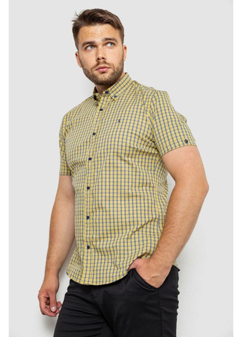 Сорочка чоловіча в клітинку, колір зелений, 214R4564 Ager (369973078)