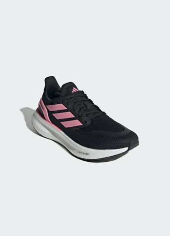 Кроссовки для бега Pureboost 5 Running Shoes adidas чёрные всесезоны (369631950)