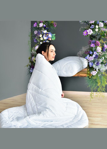 Ковдра Bamboo для літа полуторна 140х210 см бамбукова бамбук тенсел літня антиалергійна IDEIA (342128631)