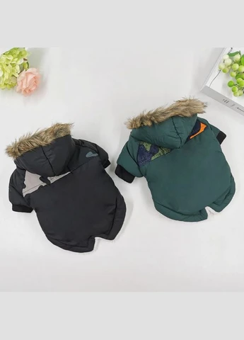 Курточка с капюшоном для котов и кошек Pet Style "Jacket" Черная L No Brand - (323232869)