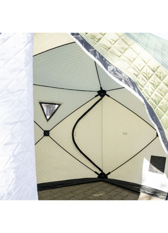 Палатка зимняя утепленная "Куб" 4-х местная (210х210х210), Зимняя палатка для рыбака туризма кемпинга и путешествий LU-BD21 LUGI (370673480)