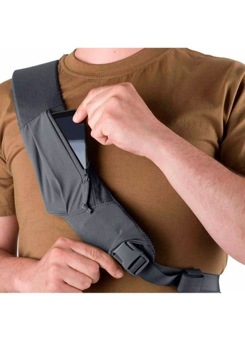 Рюкзак Helikon EDC Sling Cordura 6,5 L, Wolf Grey Helikon-Tex (369488425)