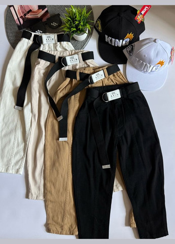 Стильні штанці хлопчику колір чорний 10776 No Brand (328001100)