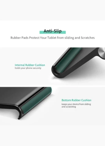 Держатель для телефона\планшета LP115 Multi-Angle Adjustable Portable Stand for iPad (Black) (UGR-50748) Ugreen (297468765)