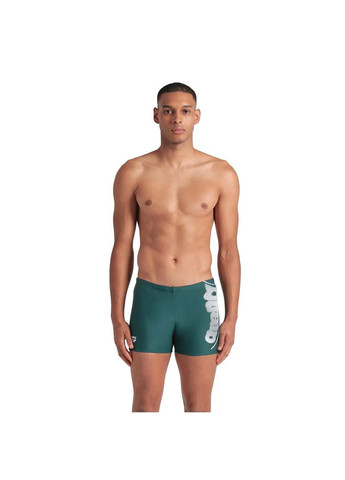 Плавки-шорти для чоловіків BRIGHT GLARE SWIM SHORT зелений, білий Arena (367601759)