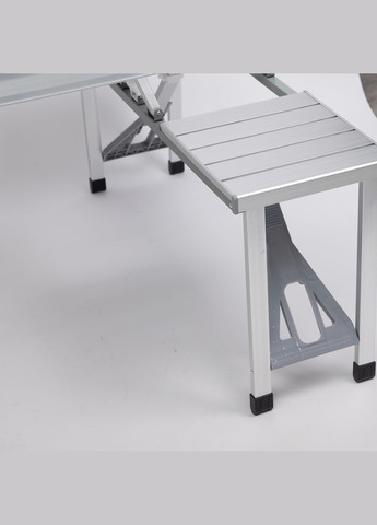 Стол-трансформер для кемпинга алюминиевый 86*67*67 см LUGI (330033698)