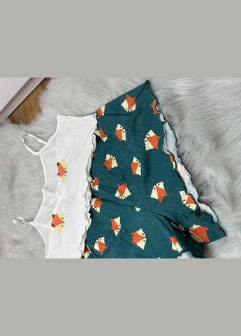 Зеленая всесезон женская пижама Saimeiqi