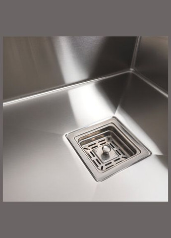 Набір кухонної мийки 78*50С L нержавійка Handmade (поглиблена полиця) Platinum (336934560)