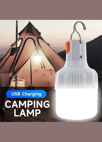 Світлодіодна перезарядна енергоощадна лампа LED USB 12 Вт 12 SMD 2838 No Brand (302242380)