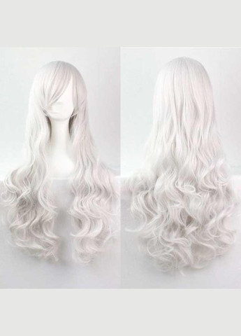 Парик волнистый аниме 80 см косплей "Голубой" No Brand (327875664)