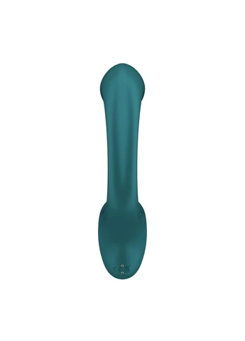 Вагінально-кліторальний вібратор G for Goddess 2 Bottle Green, 2 мотори Satisfyer (383110548)