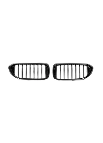 Ніздрі 1 Bar (Чорний глянець) для BMW 5 серія G30/31 2017-2023 рр No Brand (390303068)