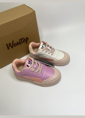 Розовые демисезонные термо кроссовки для девочек Weestep