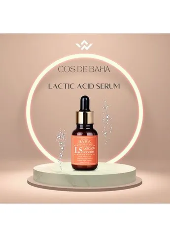 Сироватка для обличчя з молочною кислотою 12,5% Lactic Acid Serum 30 ml Cos De Baha (358500473)